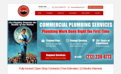 cpsny.net screenshot