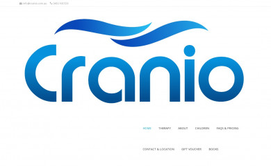 cranio.com.au screenshot