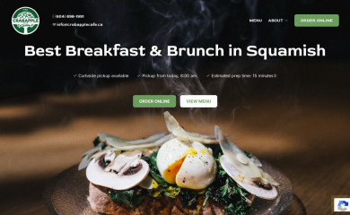 crabapplecafe.ca screenshot