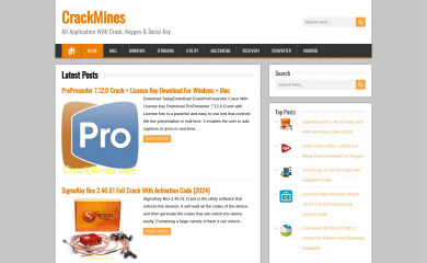 crackmines.com screenshot