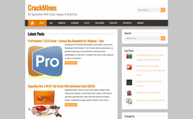 crackmines.com screenshot