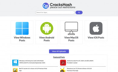 crackshash.com screenshot