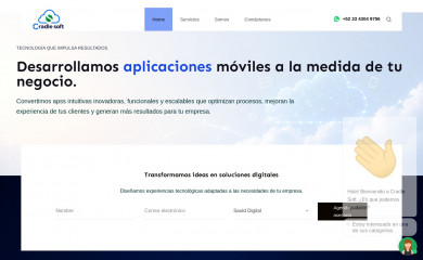 cradlesoft.com.mx screenshot