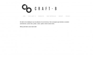 craftb.be screenshot