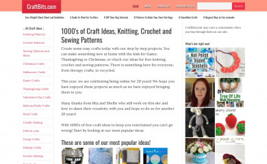craftbits.com screenshot