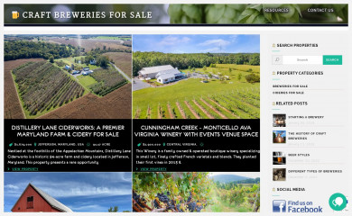 craftbreweriesforsale.com screenshot