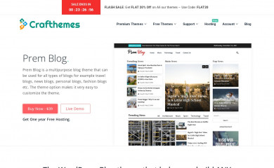 Prem Blog screenshot