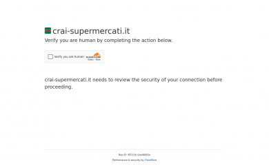 crai-supermercati.it screenshot