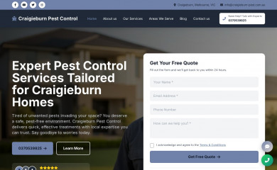 craigieburn-pest.com.au screenshot