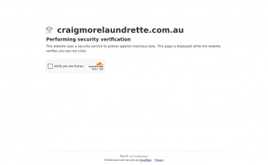 craigmorelaundrette.com.au screenshot