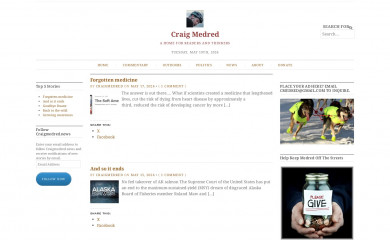 craigmedred.news screenshot