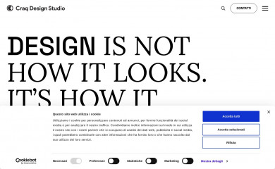 https://craqdesignstudio.it/ screenshot