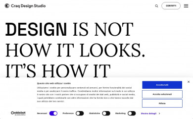 https://craqdesignstudio.it/ screenshot