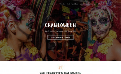 crawloween.com screenshot