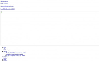 cre8electrical.com screenshot