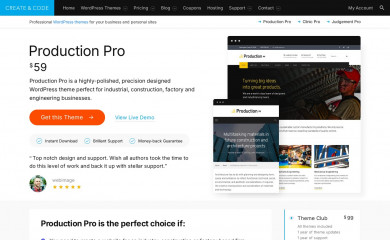 Production Pro screenshot