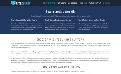 createwebsite.pro screenshot