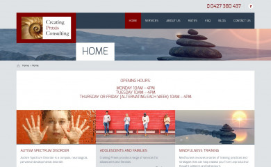 creatingpraxis.com.au screenshot