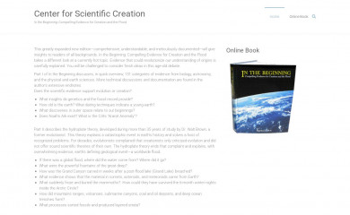creationscience.com screenshot
