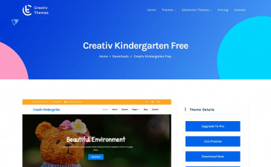 http://creativthemes.com/downloads/creativ-kindergarten-free/ screenshot
