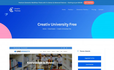 Creativ University screenshot