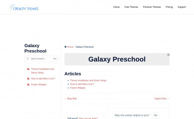 Galaxy Preschool screenshot