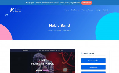 Noble Band screenshot