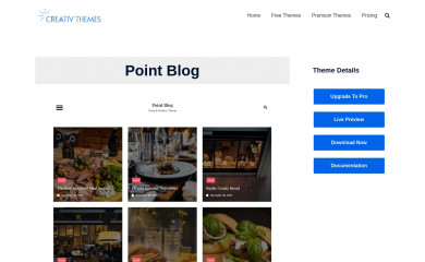 Point Blog screenshot