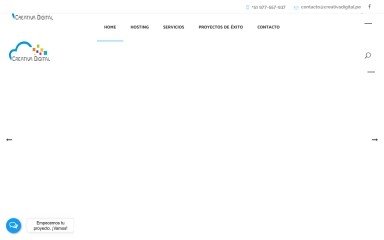 creativadigital.pe screenshot
