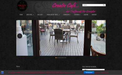 creativcaferahden.de screenshot
