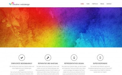 creative-webdesign.at screenshot