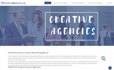 creativeagencies.org screenshot