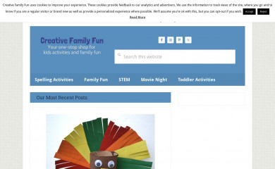 creativefamilyfun.net screenshot