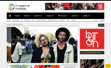 creativeindaba.com screenshot