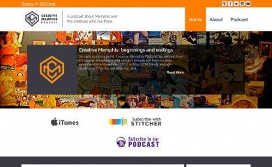 creativememphispodcast.com screenshot