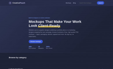 creativepouch.com screenshot