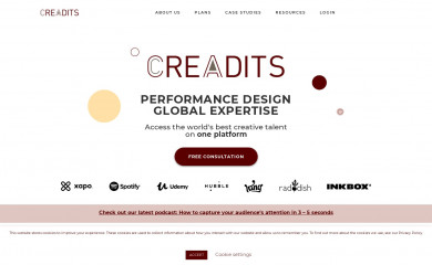 creadits.com screenshot