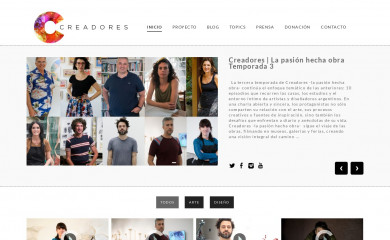 creadoresba.com screenshot