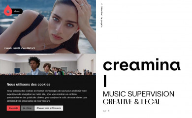 creaminal.com screenshot