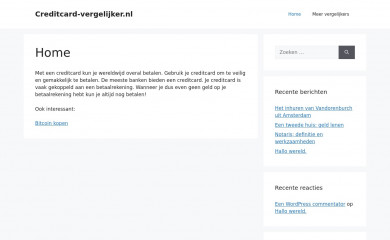 creditcard-vergelijker.nl screenshot