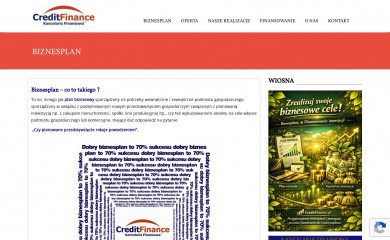 creditfinance.pl screenshot