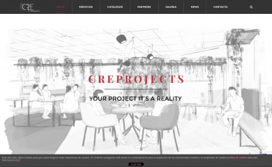 creprojects.es screenshot