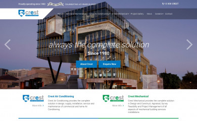 crestair.com.au screenshot