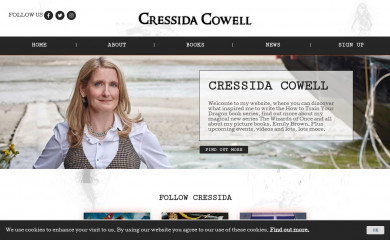 cressidacowell.co.uk screenshot