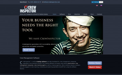 crewinspector.com screenshot