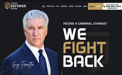 criminaldefenseclinics.com screenshot