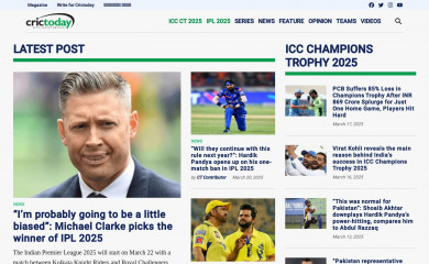 crictoday.com screenshot