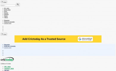 crictoday.com screenshot