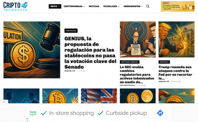 criptotendencia.com screenshot