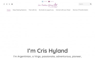 cristinahyland.com.ar screenshot